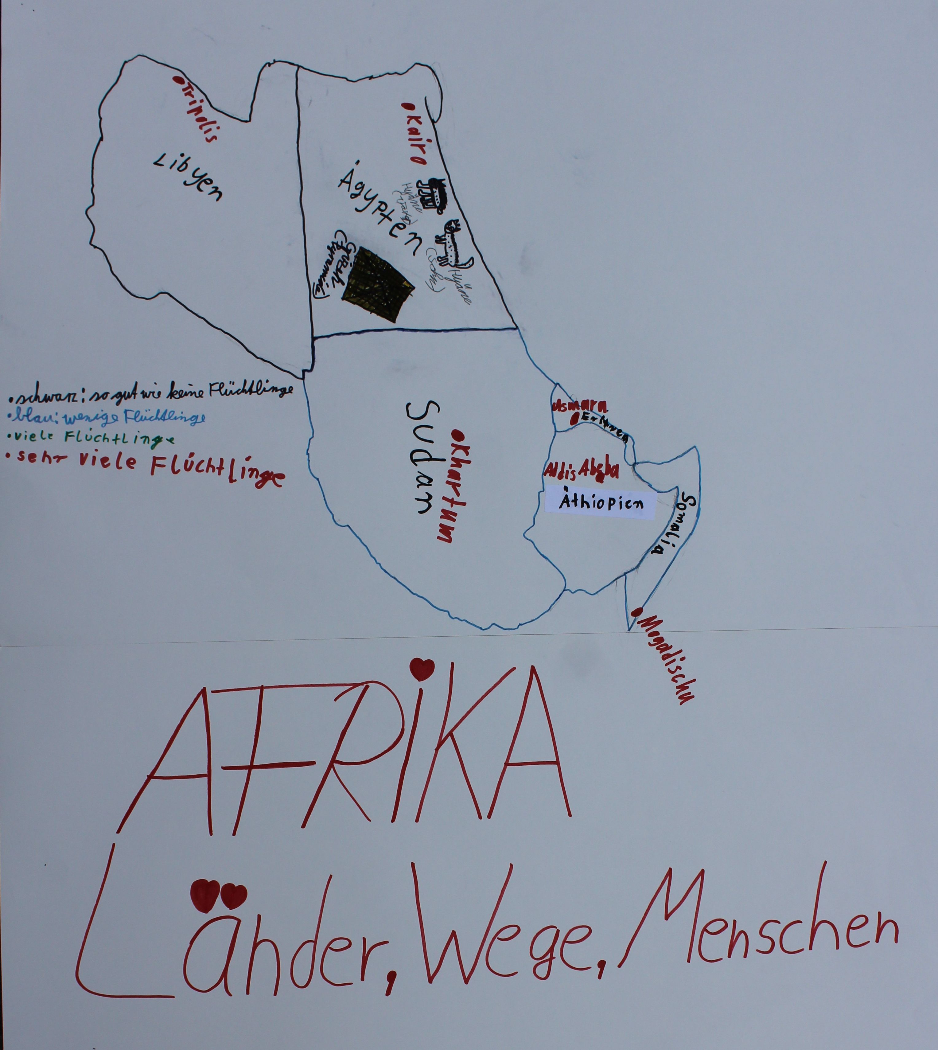 Landkarte Afrika 19102018